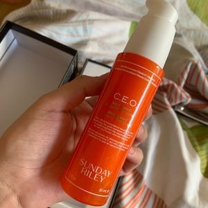 CEO sunday riley serum.60$ in original package